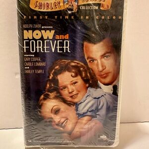 Now and Forever Shirley Temple VHS